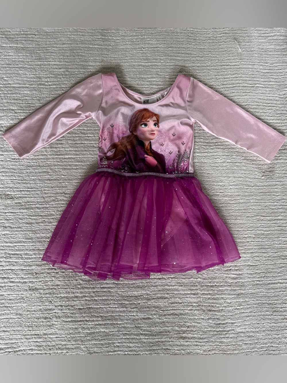 H&M Pink & Purple Anna Tulle Skirt tutu Dress size 2-4
